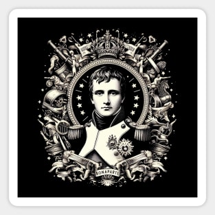 Napoleon Bonaparte Portrait - French Military Icon Magnet